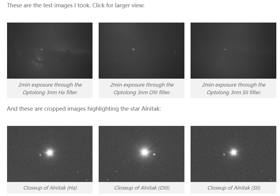 Astrophotographer Shawn Nielsen is testing SHO-3nm-Optolong Optics