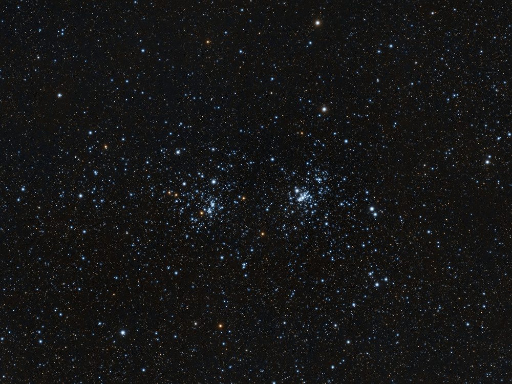 Double Cluster, L-QEF was tested by Astrophotographer Dr. Ron Brecer